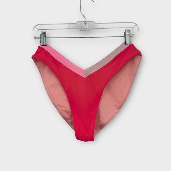 ONEONE KAMERON-JESSE Cheeky Bikini Bottom in Pink Women’s Size XL - Picture 3 of 5